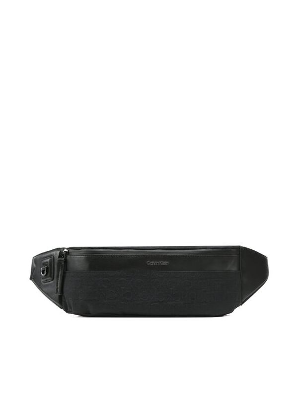 Calvin Klein Calvin Klein Чанта за кръст Jacquard Set Waistbag K50K510265 Черен