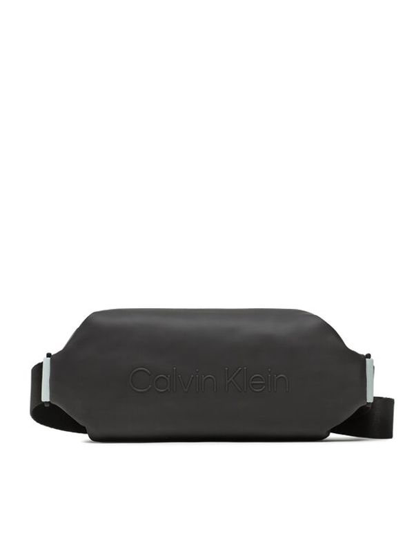 Calvin Klein Calvin Klein Чанта за кръст Rubberized Waistbag K50K510512 Черен