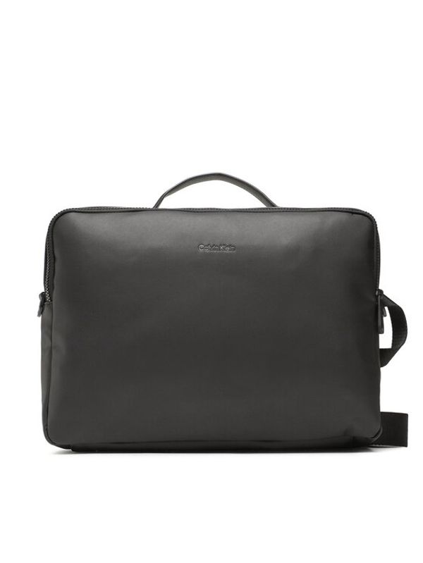 Calvin Klein Calvin Klein Чанта за лаптоп Ck Must Pique 2G Cony Laptop Bag K50K510260 Черен
