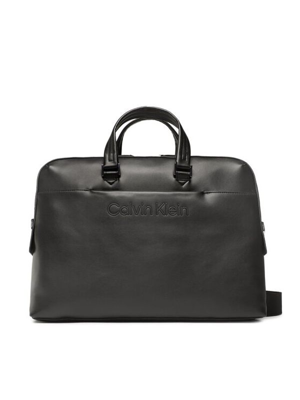 Calvin Klein Calvin Klein Чанта за лаптоп Ck Set Laptop Bag W/Pckt K50K510195 Черен