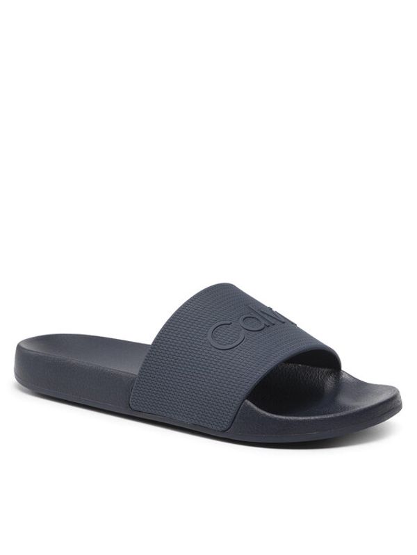 Calvin Klein Calvin Klein Чехли Pool Slide Rubber HM0HM00636 Тъмносин
