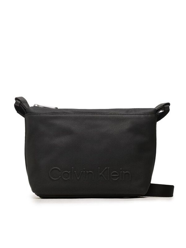 Calvin Klein Calvin Klein Дамска чанта Ck Connect Wide Base Xbody Pu K40K400998 Черен