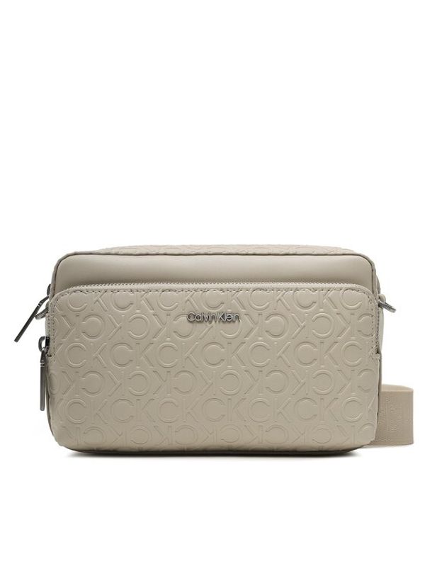 Calvin Klein Calvin Klein Дамска чанта Ck Must Camera Bag W/Pckt Emb Mn K60K611008 Бежов