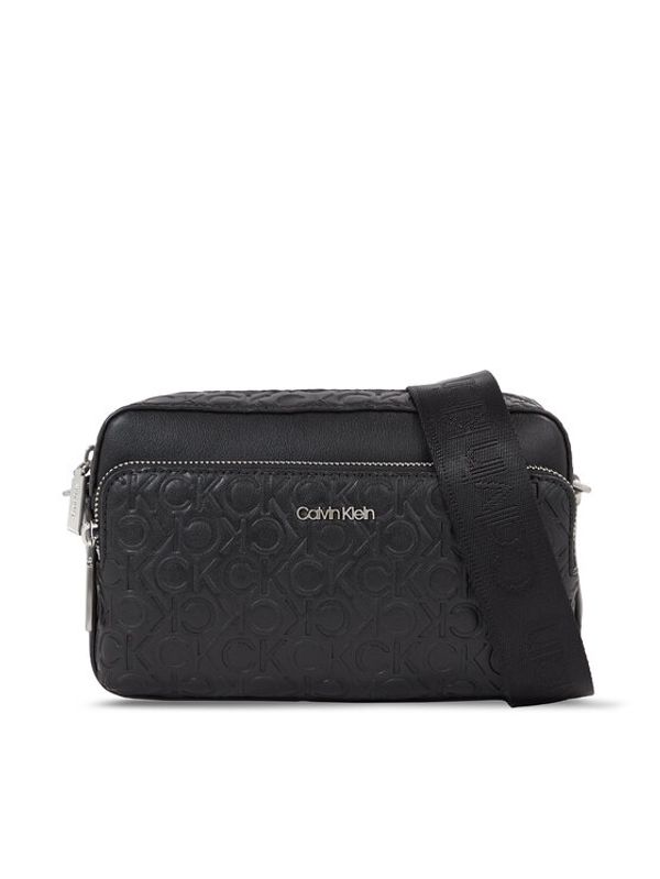 Calvin Klein Calvin Klein Дамска чанта Ck Must Camera Bag W/Pckt-Emb Mn K60K611008 Черен