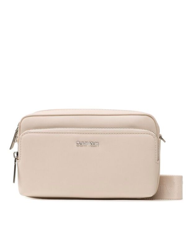 Calvin Klein Calvin Klein Дамска чанта Ck Must Camera Bag W/Pckt Lg K60K608410 Екрю