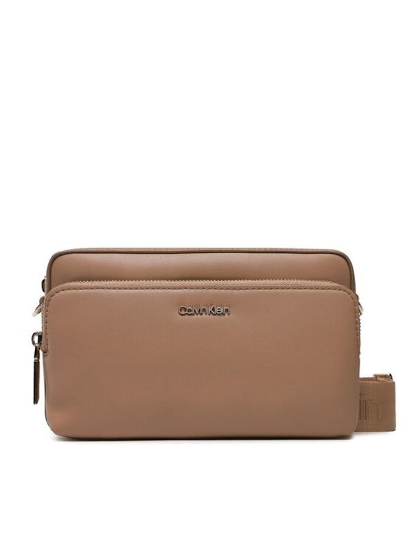 Calvin Klein Calvin Klein Дамска чанта Ck Must Camera Bag W/Pckt Lg K60K608410 Кафяв