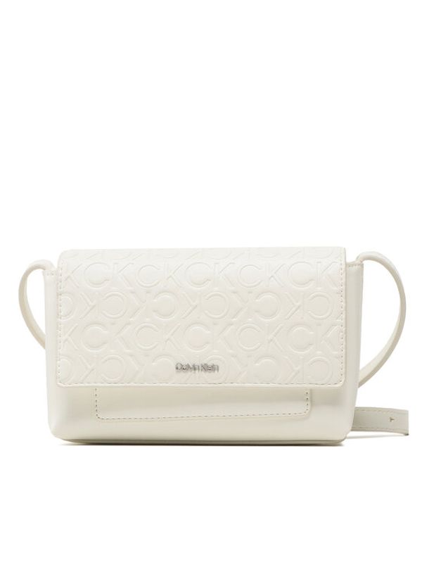 Calvin Klein Calvin Klein Дамска чанта Ck Must Mini Bag Emb Mono K60K610943 Екрю