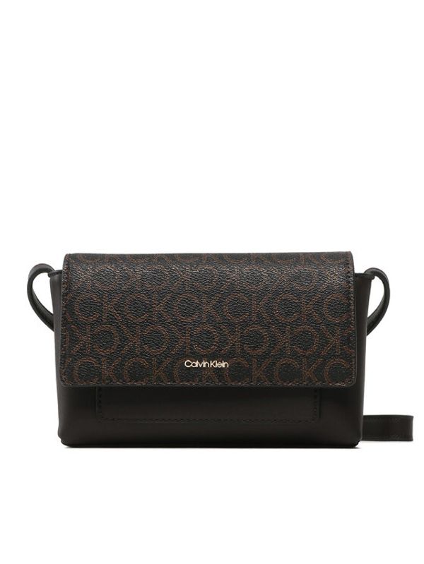 Calvin Klein Calvin Klein Дамска чанта Ck Must Mini Bag Mono K60K611012 Кафяв