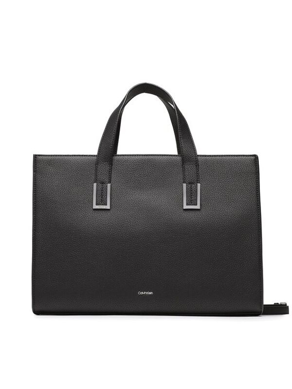 Calvin Klein Calvin Klein Дамска чанта Ck Must Plus Tote Lg K60K610448 Черен