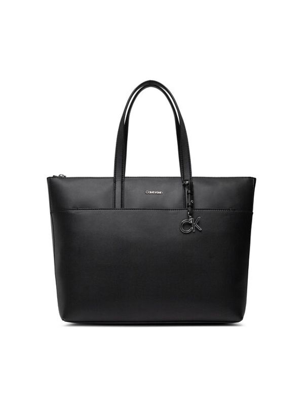 Calvin Klein Calvin Klein Дамска чанта Ck Must Shopper Lg W/Slip Pkt K60K609675 Черен