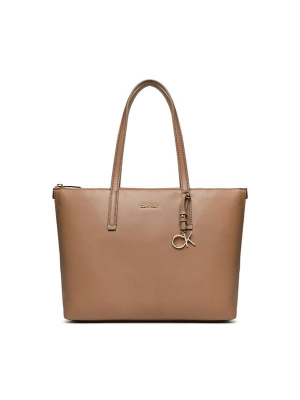 Calvin Klein Calvin Klein Дамска чанта Ck Must Shopper Md K60K609874 Бежов