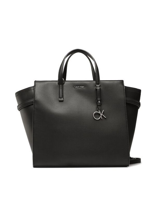 Calvin Klein Calvin Klein Дамска чанта Ck Must Tote Md K60K610171 Черен