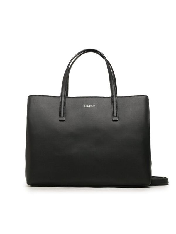 Calvin Klein Calvin Klein Дамска чанта Ck Must Tote Md K60K610925 Черен
