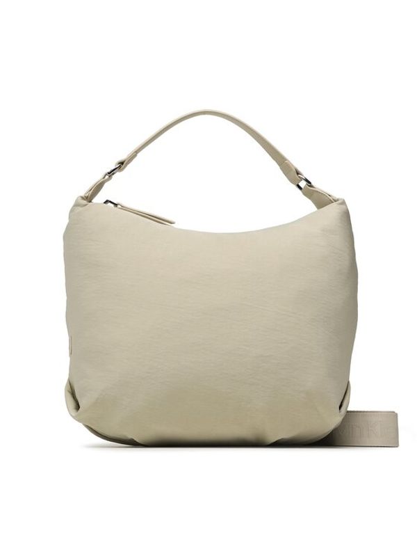 Calvin Klein Calvin Klein Дамска чанта Ck Nylon Conv Shoulder Bag Md K60K610434 Бежов