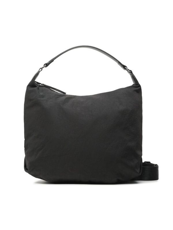 Calvin Klein Calvin Klein Дамска чанта Ck Nylon Cony Shoulder Bag Md K60K610434 Черен