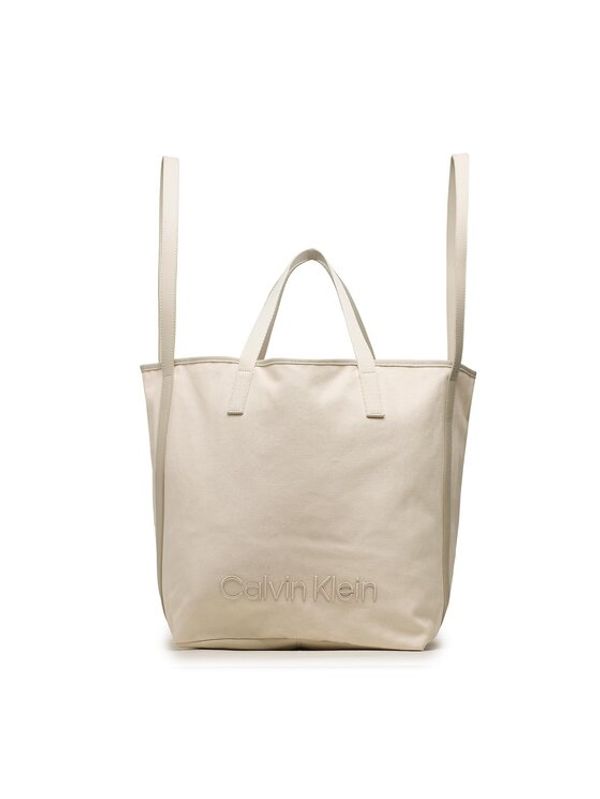 Calvin Klein Calvin Klein Дамска чанта Ck Summer Shopper Lg Refib K60K610432 Бежов