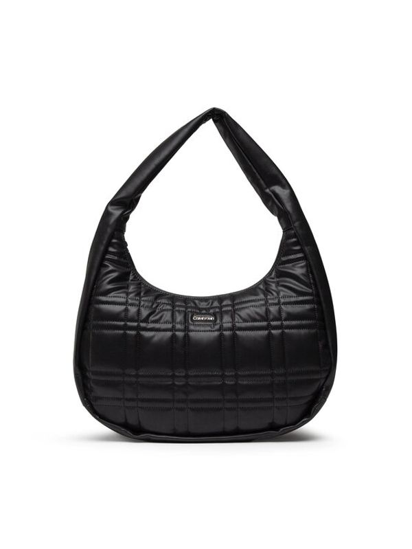Calvin Klein Calvin Klein Дамска чанта Ck Touch Hobo Lg K60K609693 Черен