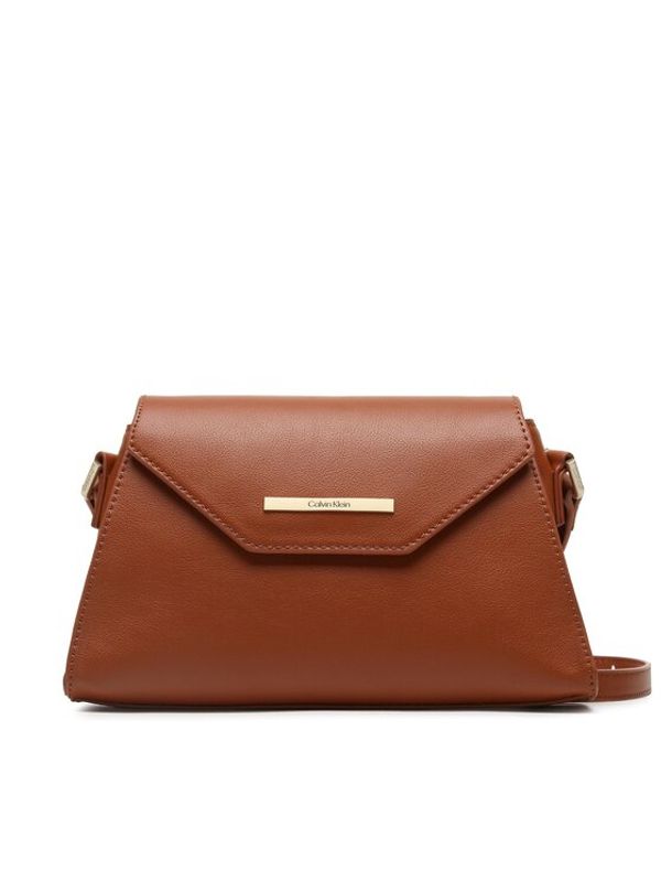 Calvin Klein Calvin Klein Дамска чанта Daily Dressed Crossbody W/Flap K60K610730 Кафяв