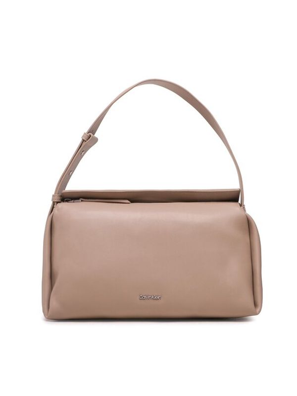 Calvin Klein Calvin Klein Дамска чанта Elevated Soft Shoulder Bag Sm K60K610756 Бежов
