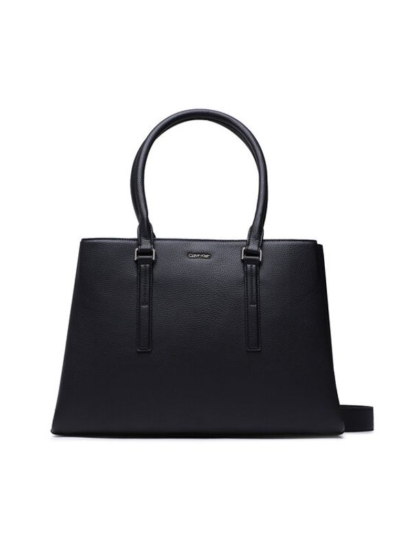 Calvin Klein Calvin Klein Дамска чанта Elevated Tote Lg K60K610169 Черен