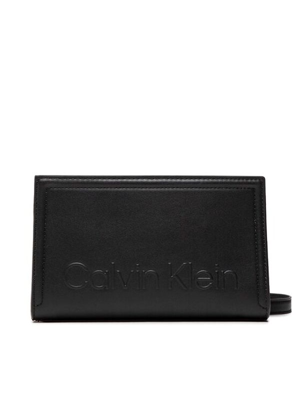 Calvin Klein Calvin Klein Дамска чанта Minimal Hardware Crossbody K60K609846 Черен