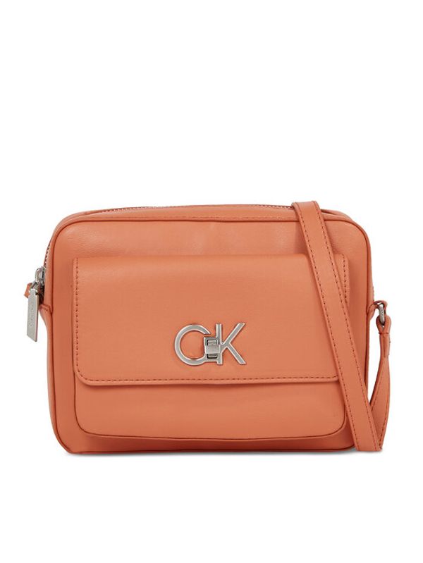 Calvin Klein Calvin Klein Дамска чанта Re-Lock Camera Bag W/Flap K60K611083 Кафяв