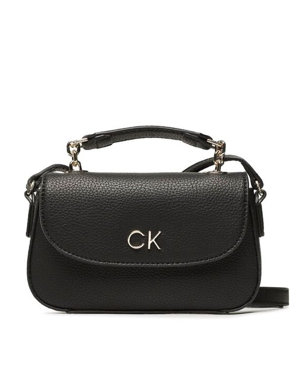 Calvin Klein Calvin Klein Дамска чанта Re-Lock Crossbody W/Flap Pbl K60K610197 Черен