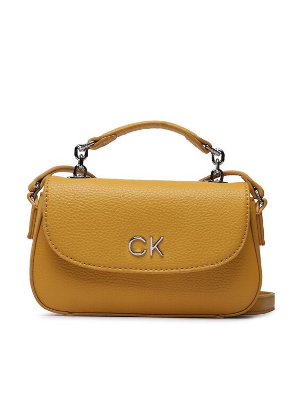 Calvin Klein Calvin Klein Дамска чанта Re-Lock Crossbody W/Flap Pbl K60K610197 Жълт