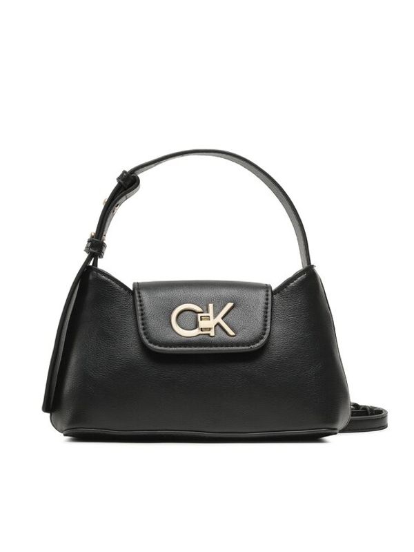 Calvin Klein Calvin Klein Дамска чанта Re-Lock Crossbody W/Flap Sm K60K610770 Черен