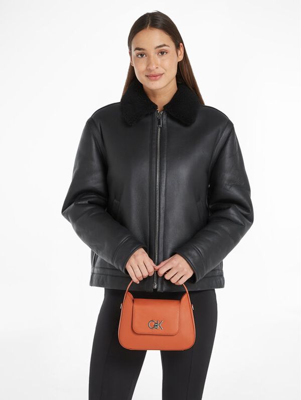 Calvin Klein Calvin Klein Дамска чанта Re-Lock Crossbody W/Flap Sm K60K610770 Кафяв