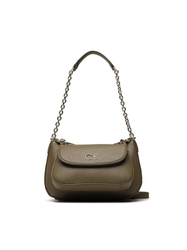 Calvin Klein Calvin Klein Дамска чанта Re-Lock Dbl Shoulder Bag K60K610183 Зелен