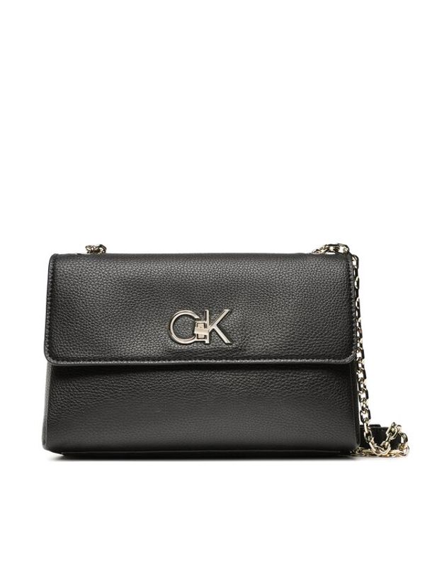 Calvin Klein Calvin Klein Дамска чанта Re-Lock Ew Conv Xbody Pbl K60K609395 Черен