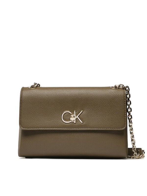 Calvin Klein Calvin Klein Дамска чанта Re-Lock Ew Conv Xbody Pbl K60K609395 Каки