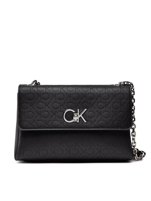 Calvin Klein Calvin Klein Дамска чанта Re-Lock Ew Conv Xbody Perf K60K609396 Черен