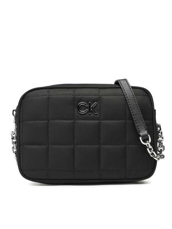Calvin Klein Calvin Klein Дамска чанта Re-Lock Quil Camera Bag Nyl K60K610640 Черен