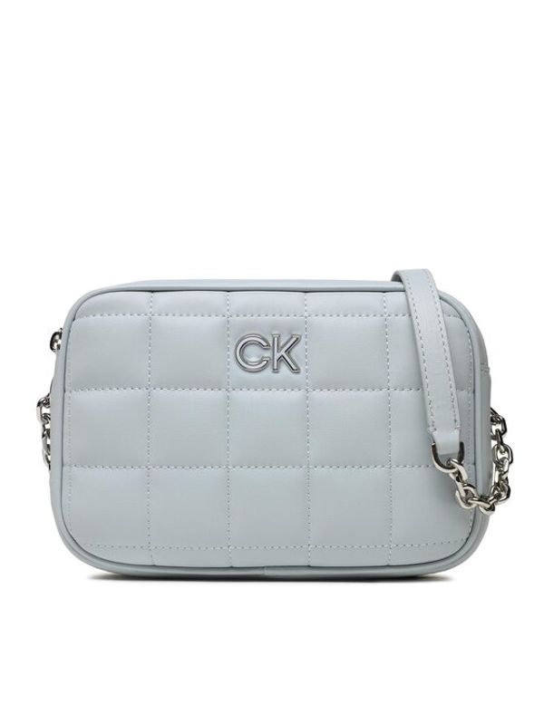 Calvin Klein Calvin Klein Дамска чанта Re-Lock Quilt Camera Bag K60K610445 Син