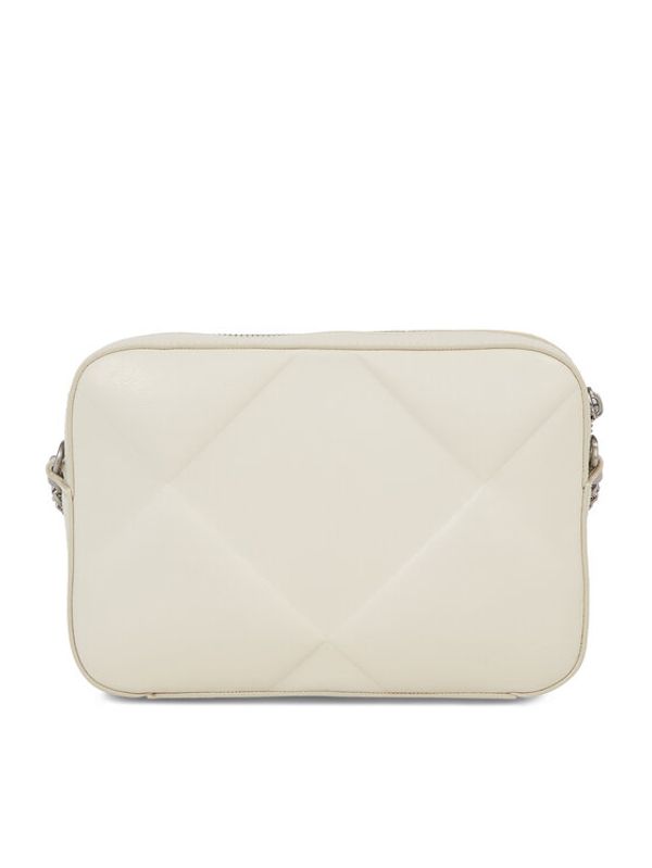 Calvin Klein Calvin Klein Дамска чанта Re-Lock Quilt Camera Bag K60K610767 Екрю