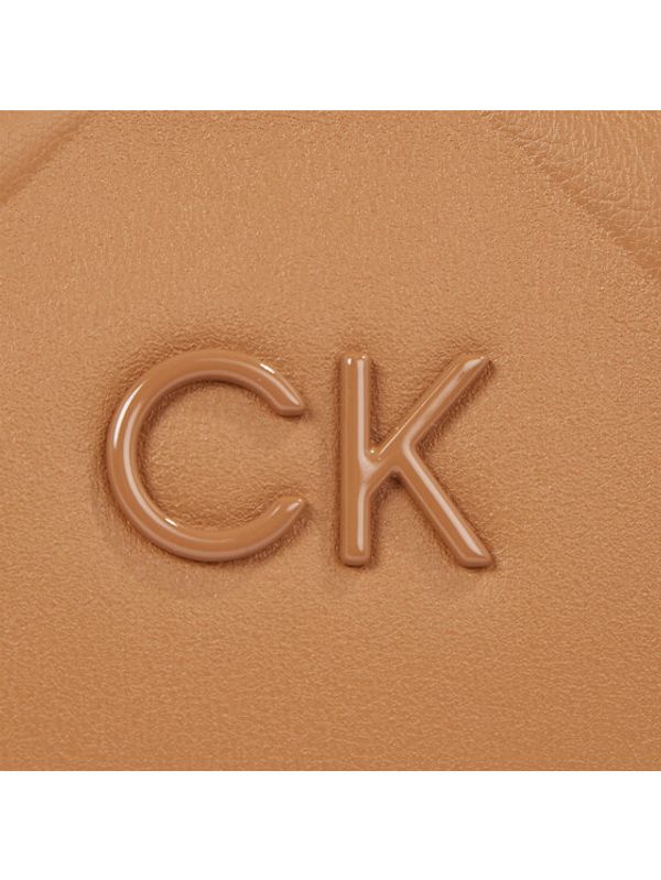 Calvin Klein Calvin Klein Дамска чанта Re-Lock Quilt Camera Bag K60K610767 Кафяв