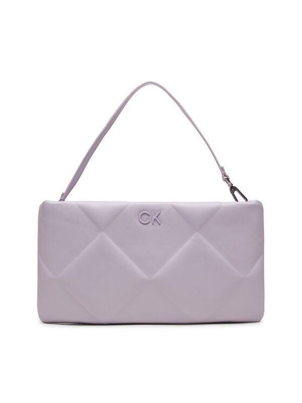 Calvin Klein Calvin Klein Дамска чанта Re-Lock Quilt Conv Clutch K60K610771 Виолетов