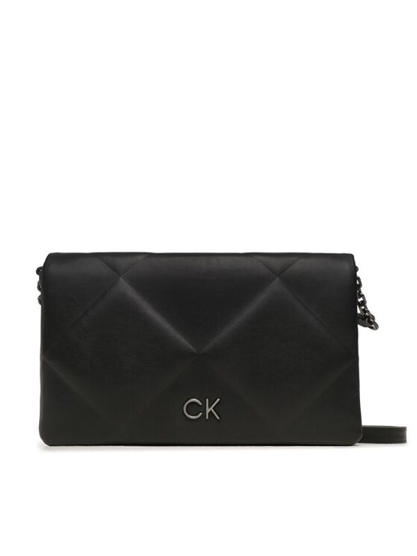 Calvin Klein Calvin Klein Дамска чанта Re-Lock Quilt Shoulder Bag K60K611021 Черен