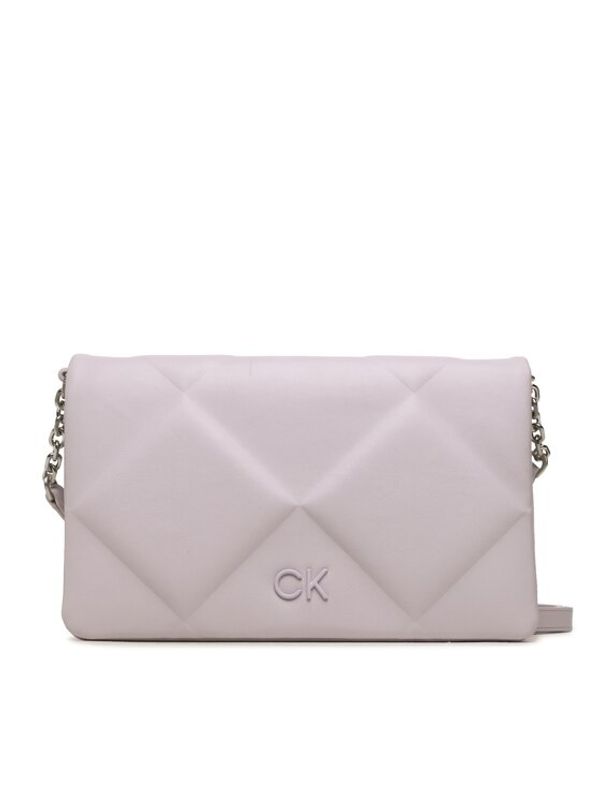Calvin Klein Calvin Klein Дамска чанта Re-Lock Qult Shoulder Bag K60K611021 Виолетов
