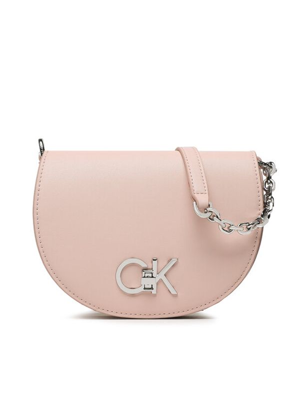 Calvin Klein Calvin Klein Дамска чанта Re-Lock Saddle Bag Mini K60K609892 Розов