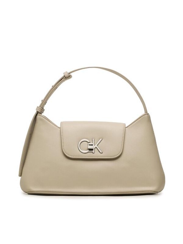 Calvin Klein Calvin Klein Дамска чанта Re-Lock Shoulder Bag Md K60K610769 Бежов
