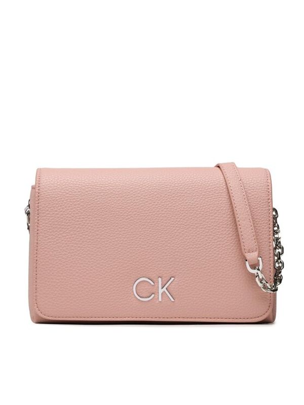 Calvin Klein Calvin Klein Дамска чанта Re-Lock Shoulder Bag W/Flap K60K610455 Розов