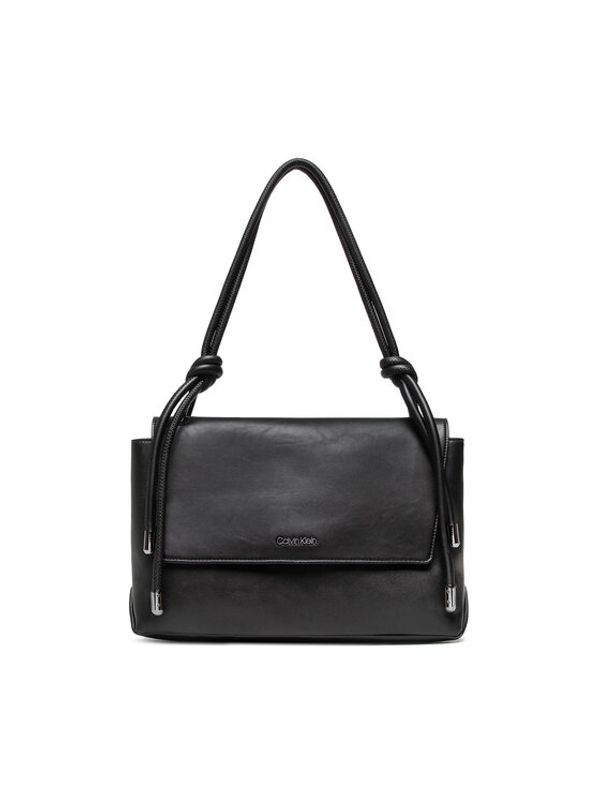 Calvin Klein Calvin Klein Дамска чанта Roped Shoulder Bag K60K609004 Черен