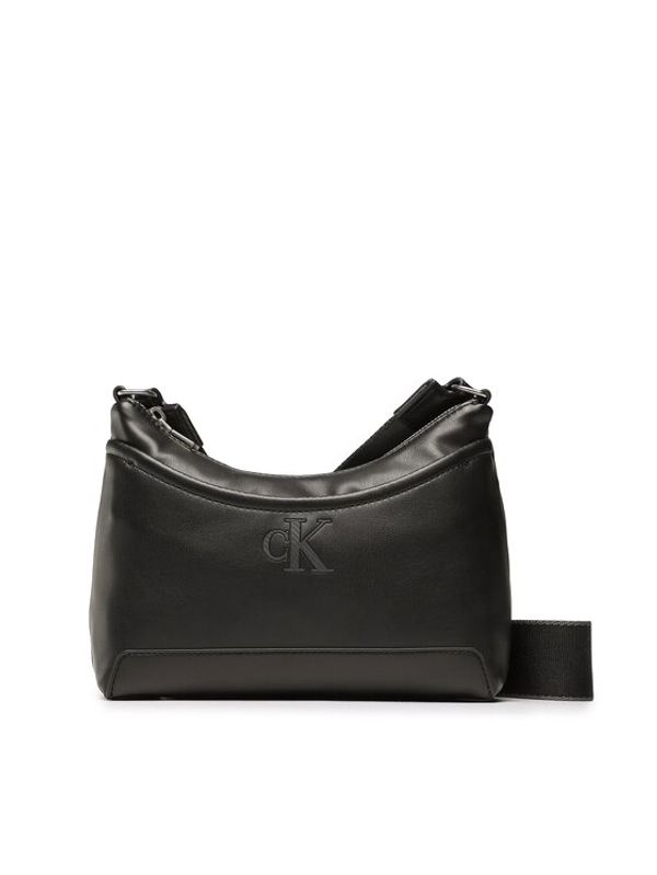Calvin Klein Calvin Klein Дамска чанта Sleek Round Sb22 Solid K60K610402 Черен