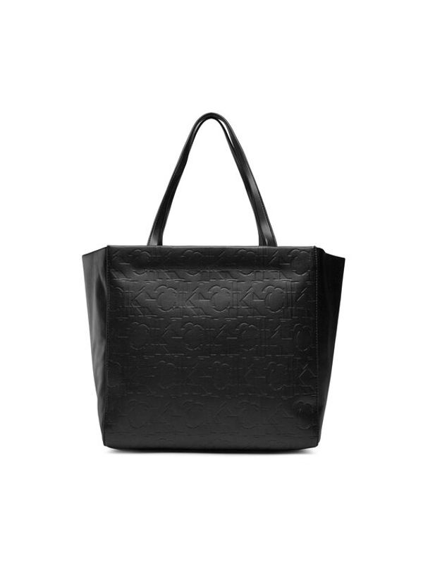 Calvin Klein Calvin Klein Дамска чанта Sleek Shopper 29 Aol K60K609773 Черен