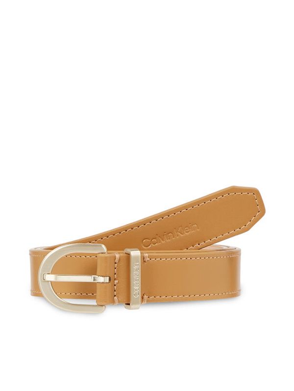 Calvin Klein Calvin Klein Дамски колан Ck Must Loop Rnd Belt K60K610158 Кафяв