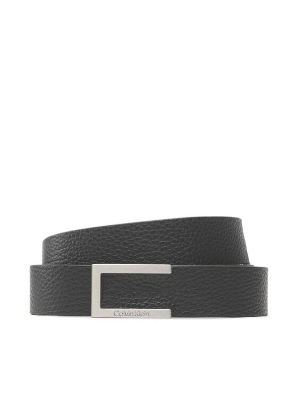 Calvin Klein Calvin Klein Дамски колан Ck Must Plus 3Cm Pin Belt K60K610504 Черен