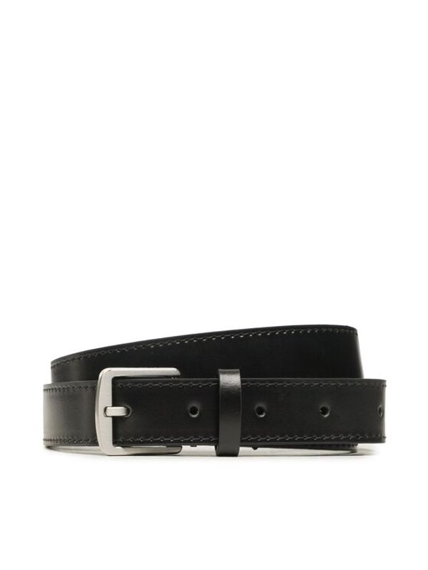 Calvin Klein Calvin Klein Дамски колан Ck Must Sqr Letter Tip 25Mm Belt K60K611015 Черен